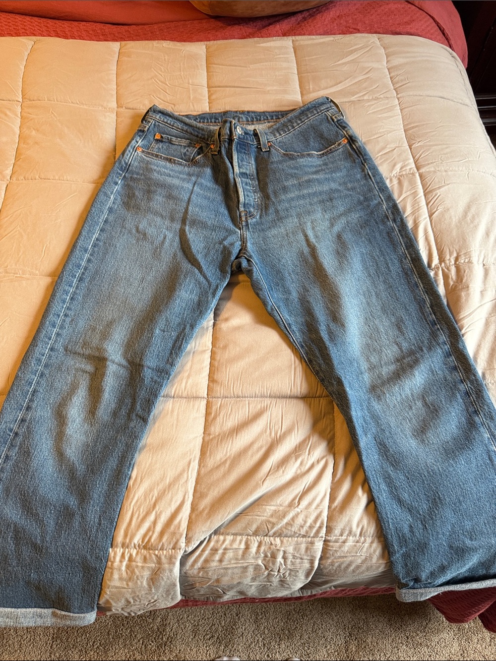 Levi's Relaxed Fit Light Blue Men's Jeans